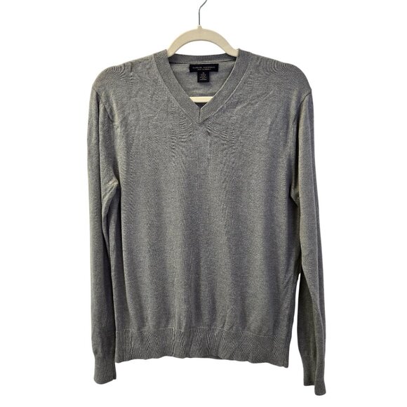 Banana Republic Silk & Cashmere Blend V-Neck Sweater Size Medium - Picture 1 of 4